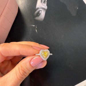 Anel solitário Raio de Amor