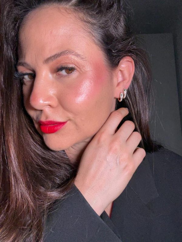 Argolinhas snake dourada