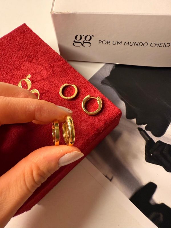 Duo de Argolinhas Lívia