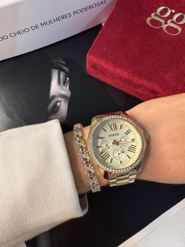 Pulseira Golden Flower