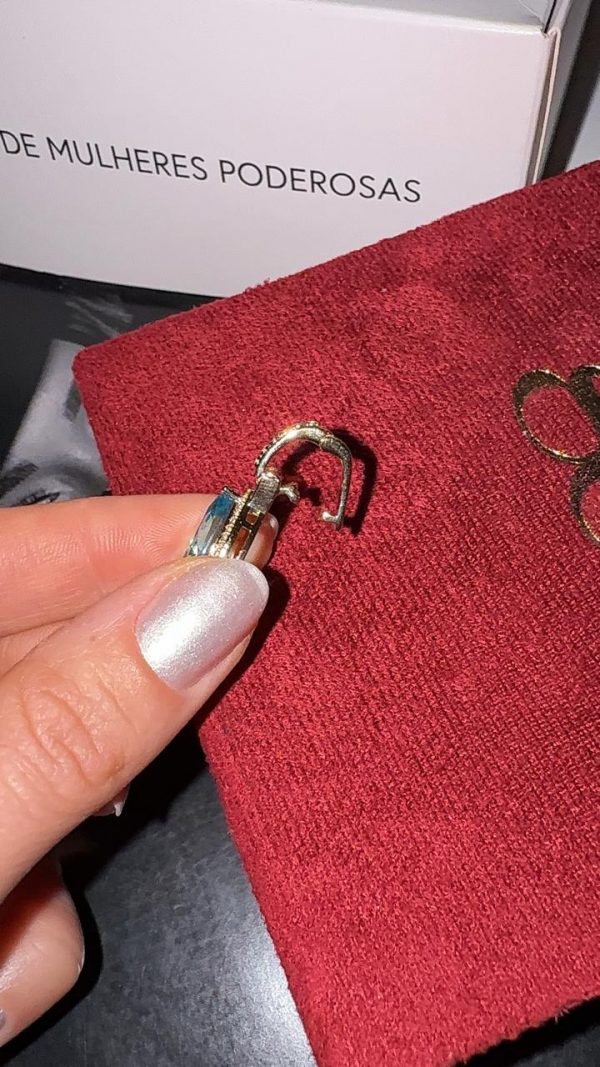 Pingente Gota Encanto Celeste