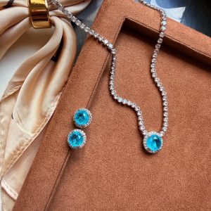 Conjunto Princesa Emanuele azul
